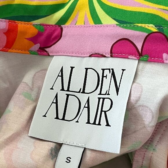 Alden Adair Floral Maxi Dress NWOT Belted Vacation Resort Wear Size Small - Picture 8 of 8